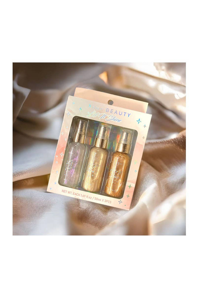 Body Shimmer 3pc Spray Set
