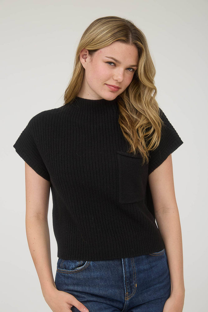 Central Park Knotted Pocket Top