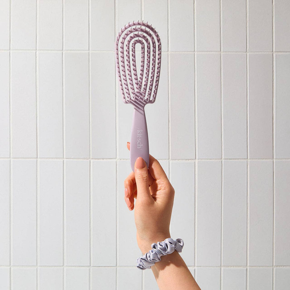 Detangling Flexi Brush - Soft Violet