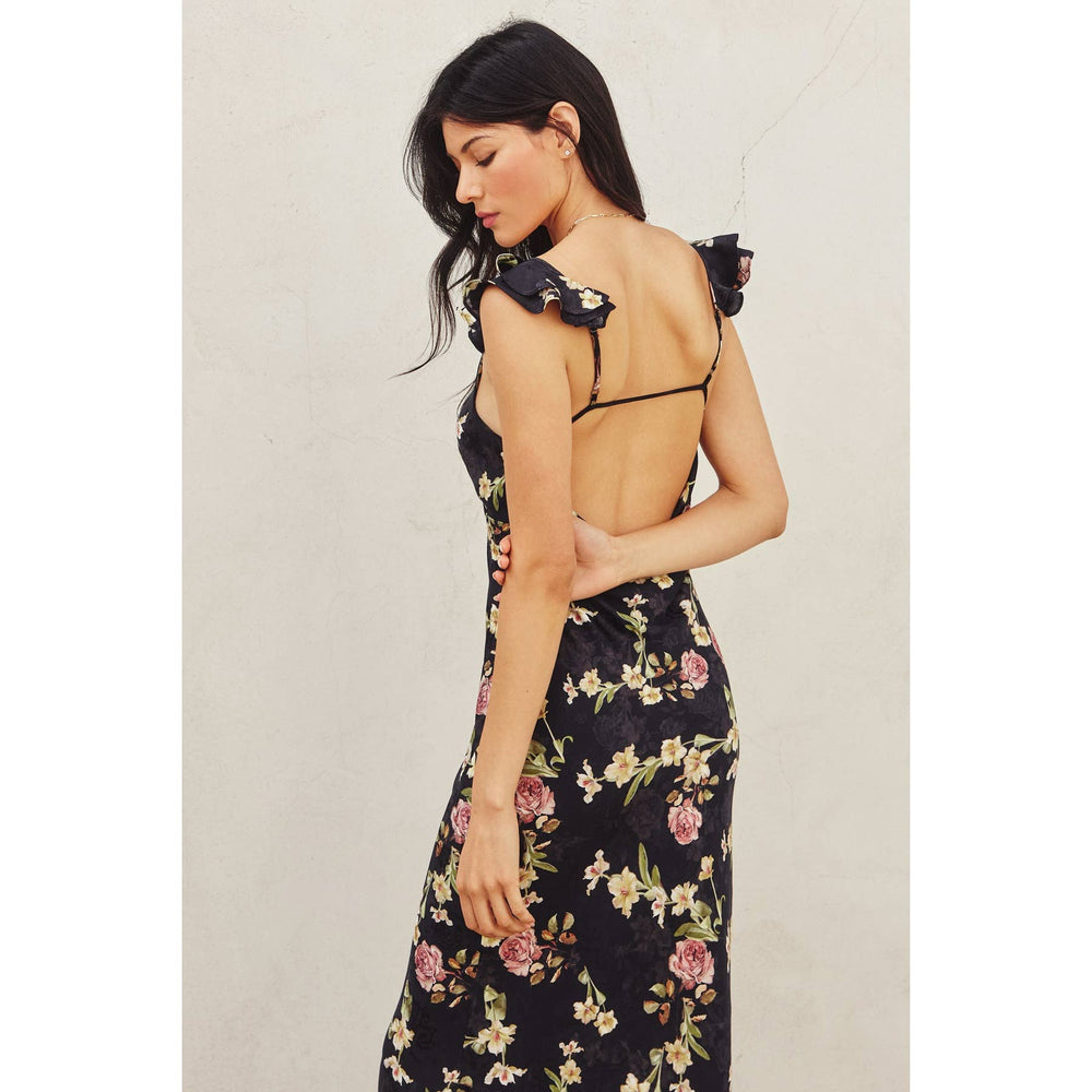 Oh My Darling Flutter Maxi Dress