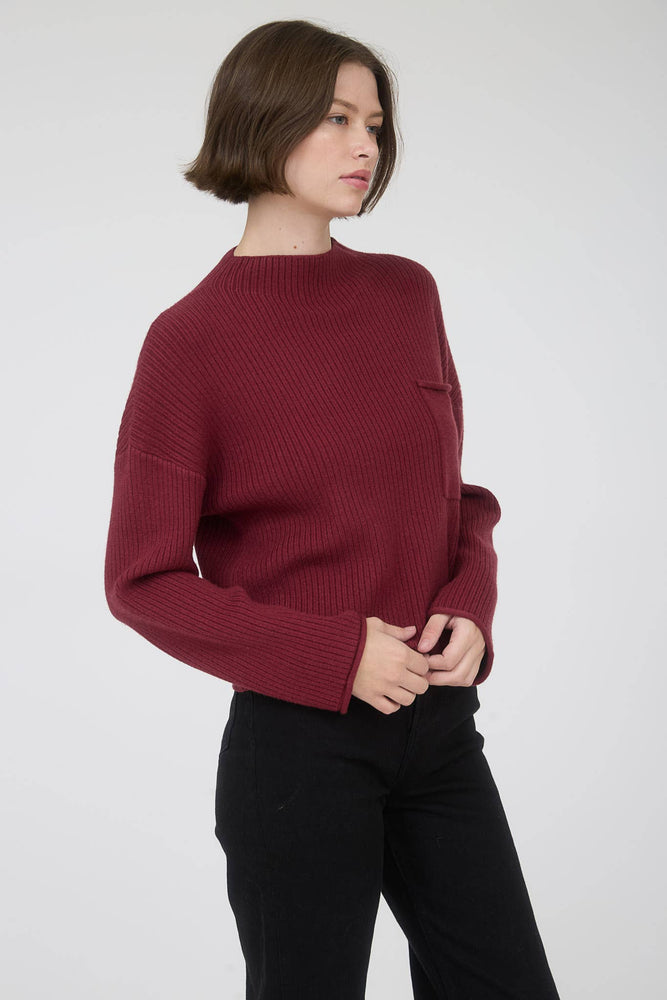 Central Park Long Sleeve Pocket Sweater
