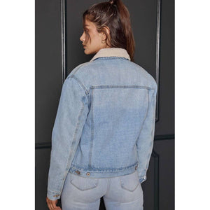 
                
                    Load image into Gallery viewer, Classic Sherpa Denim Jacket
                
            