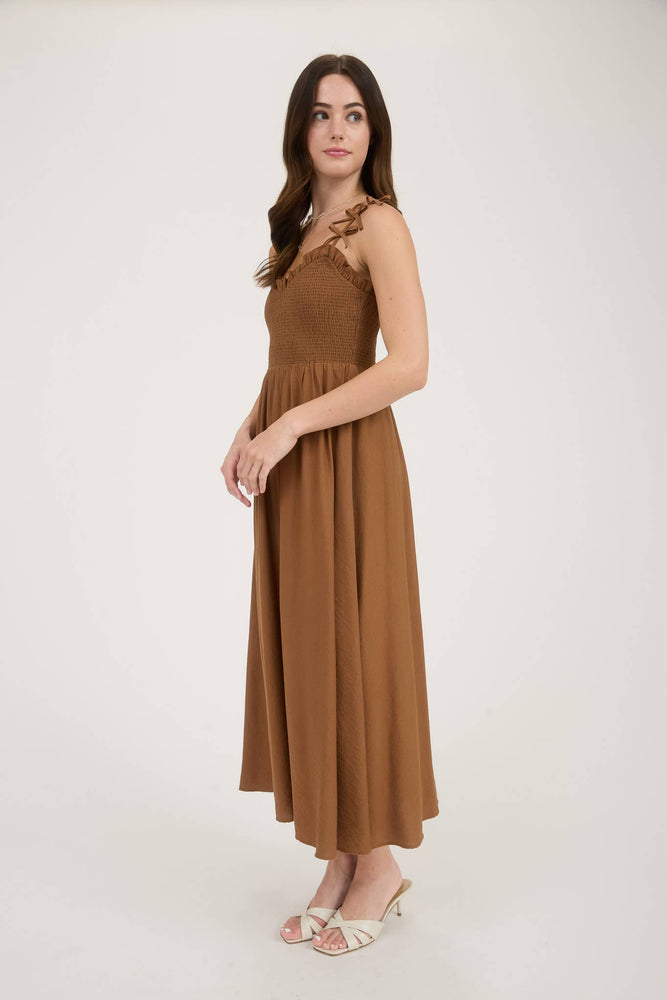 Sweetheart Bow Midi Dress