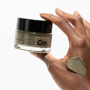 Om Organics Skincare - Charcoal + Matcha Detoxifying Face Mask