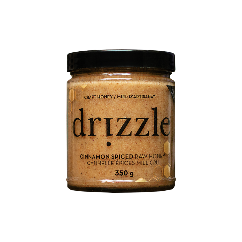 Drizzle Honey - Cinnamon Spiced Craft Honey – 350 g (12 oz)