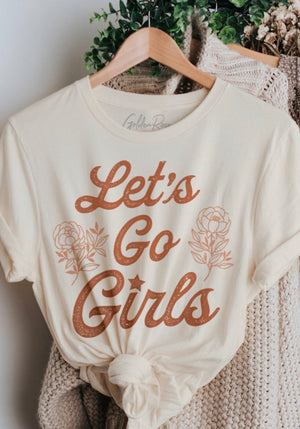 Let’s Go Girls Retro Oversized T Shirt